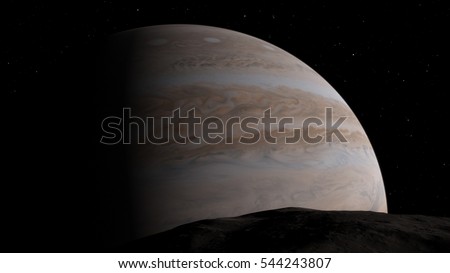 Jupiter planet (Elements of this image furnished by NASA)
