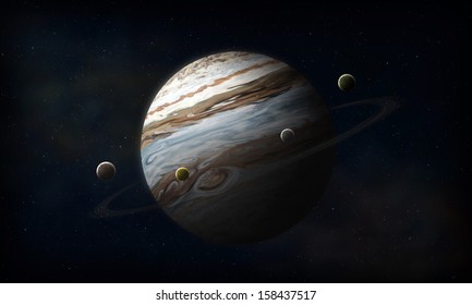 Jupiter Planet In Space