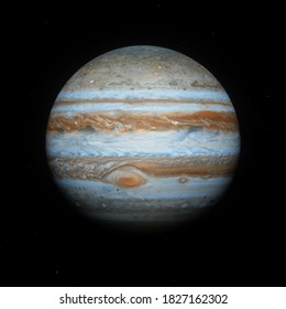 木星 高解像度の3d画像は 太陽系の惑星を表します この画像エレメントはnasaが提供 の写真素材 今すぐ編集
