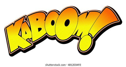 Kaboom Illustration