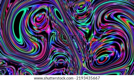 Kaleidoscope mandala pattern circle lower line neon mirror redering geometry background effect abstract texture muelti color spiral, circle marble 