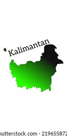 Kalimantan Island In Indonesia Raya