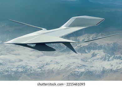 Kamikaze Unmanned Combat Drone, Remotely Controlled And Used Extensively In The Russia-Ukraine War Of 2022 As A Destruction Weapon. 3D Rendering.