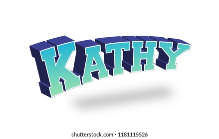 128 Kathy name image Images, Stock Photos & Vectors | Shutterstock