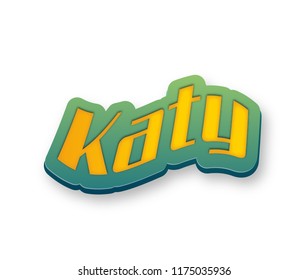 329 Katy name image Images, Stock Photos & Vectors | Shutterstock