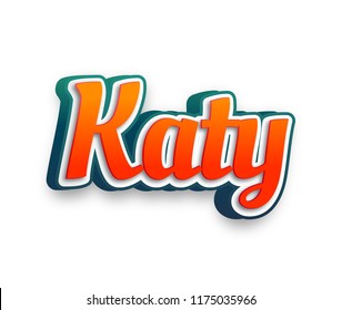 329 Katy name image Images, Stock Photos & Vectors | Shutterstock