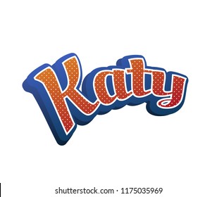 329 Katy name image Images, Stock Photos & Vectors | Shutterstock