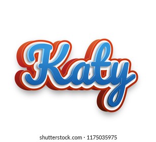 329 Katy name image Images, Stock Photos & Vectors | Shutterstock