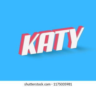 329 Katy name image Images, Stock Photos & Vectors | Shutterstock