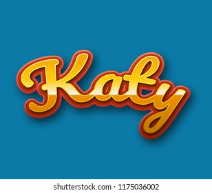 329 Katy name image Images, Stock Photos & Vectors | Shutterstock