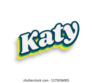 329 Katy name image Images, Stock Photos & Vectors | Shutterstock