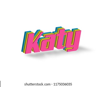 329 Katy Name Image Images, Stock Photos & Vectors 