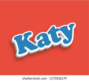 330 Name Katy Images, Stock Photos & Vectors 