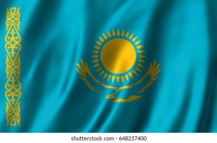 Kazakhstan Flag