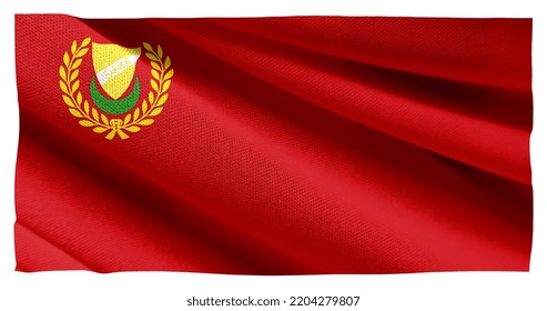 Kedah Waving Flag Dot Texture Isolated Stock Illustration 2204279807 ...