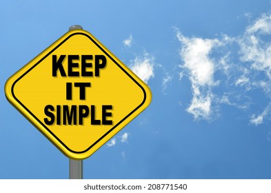 keep it simple - sign