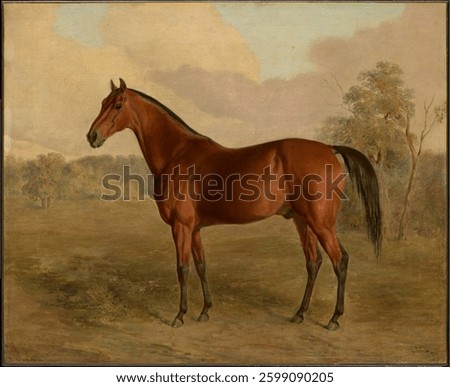 Kentucky Woodpecker (1834) by Edward Troye. Vintage animal and nature painting. Vintage nature artwork.