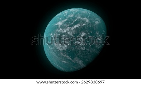 Kepler-22b – High-Resolution 4K Visualization of a Habitable Exoplanet