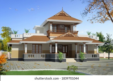 7 Kerala home 3d models Images, Stock Photos & Vectors | Shutterstock