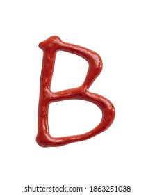 Ketchup Sauce 3D Font Design