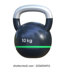 kettlebell icon gym and fitness 3d illustration - Powered by Shutterstock