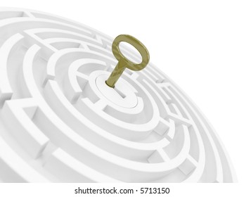 Key For Maze