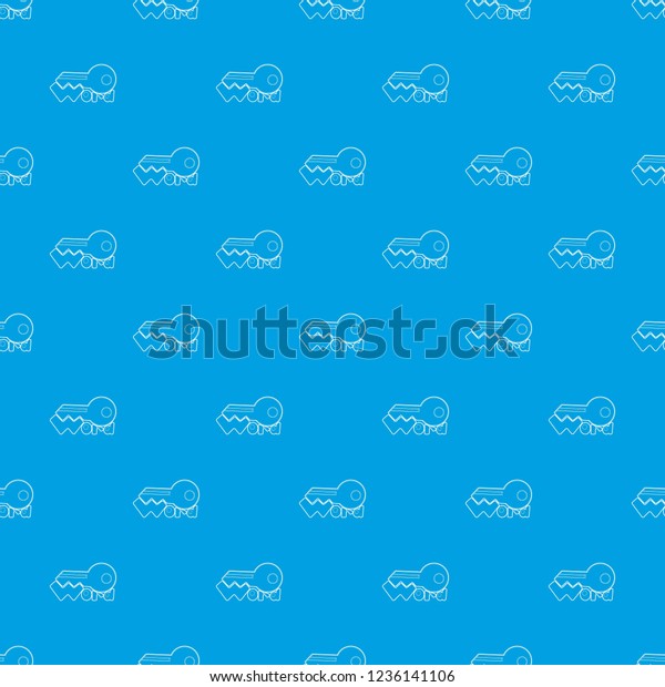 Key pattern
seamless blue repeat for any
use