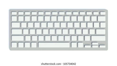 Keyboard with Fun buttons, game concept - Shutterstock ID 105734042