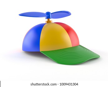 beanie cap with propeller