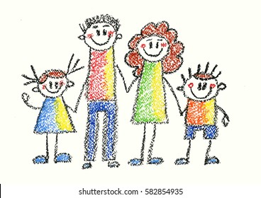 Royalty Free Family Drawing Stock Images Photos Vectors