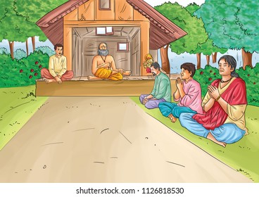 Kids Story Illustration Stock Illustration 1126818530 | Shutterstock