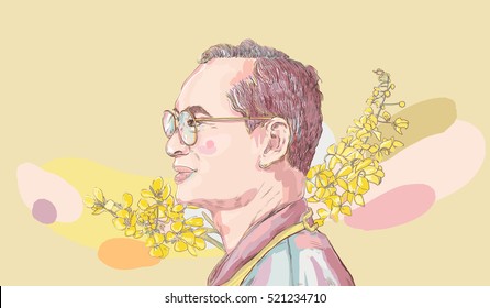 King Of Thailand,bhumibol Adulyadej
