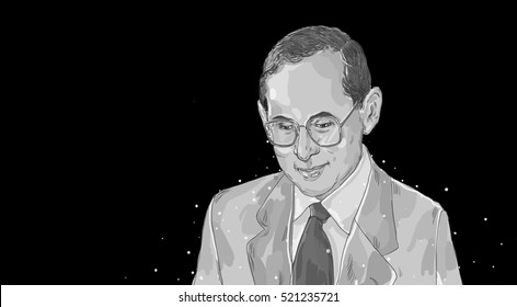 King Of Thailand,bhumibol Adulyadej