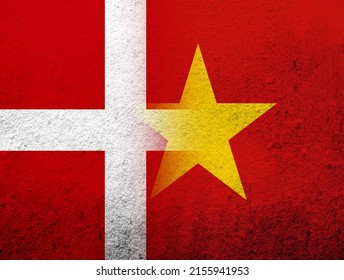 Kingdom Denmark National Flag Socialist Republic Stock Illustration ...