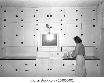 1930s Kitchen Stock Illustrations Images Vectors Shutterstock