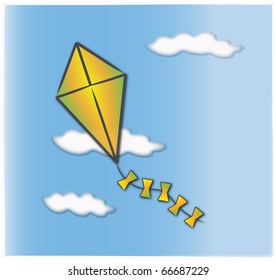 kite in sky