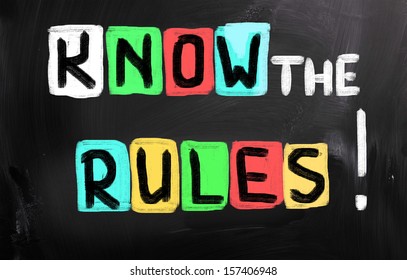 Know Rules Concept Stock Illustration 157406948 | Shutterstock