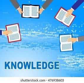 Knowledge Books Showing Know How And Wisdom