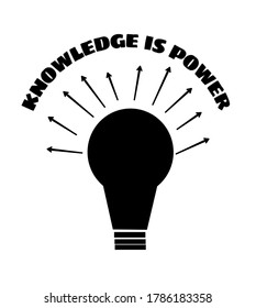 Knowledge is power poster in hd