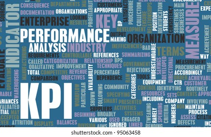 KPI Or Key Performance Indicator As Concept