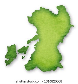 Kumamoto Prefecture Japan Map Icon