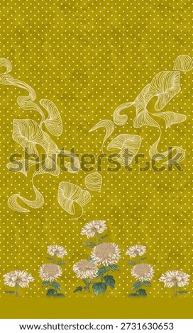 Kurti dhaman geometric pattern texture embroidery Floral print flower Digital design Allover patola ajrakh ikat design