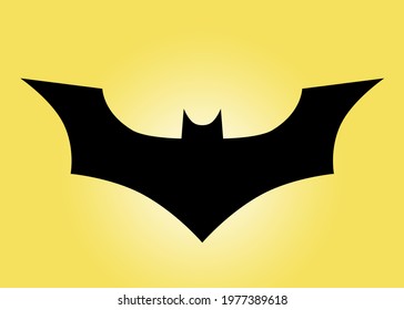 Kyiv, Ukraine 5 18 2021
Bat Shape Halloween Icon Editorial Batman Logo Illustration