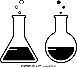 Similar Images, Stock Photos & Vectors of Laboratory Glass Beaker Icon ...