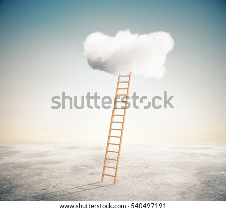 Similar – Foto Bild stairway to heaven Haus