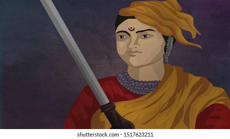 Lakshmibai, The Rani Of Jhansi, Was One Of The Leading Figures Of The Indian Rebellion Of 1857.