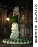 Lamia 3D Illustration