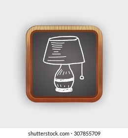 lamp doodle