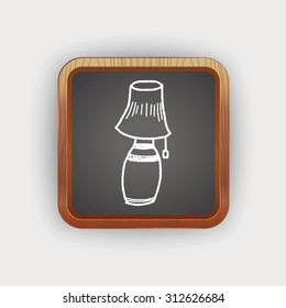 lamp doodle