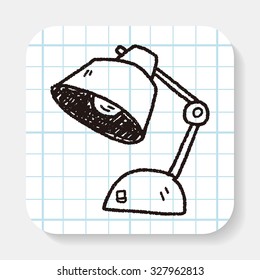 lamp doodle drawing